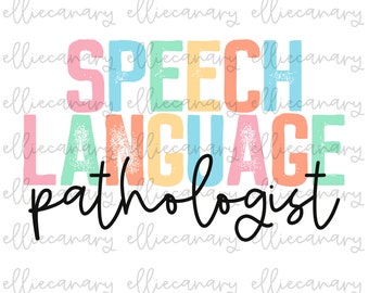 SLP Speech Language Squad PNG: Tie Dye Leopard Sublimation Design (Digital Download)