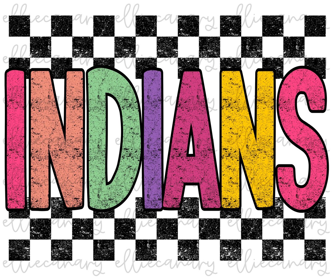 Go Indians PNG: Retro Mascot Design, Sports Team Spirit (digital ...