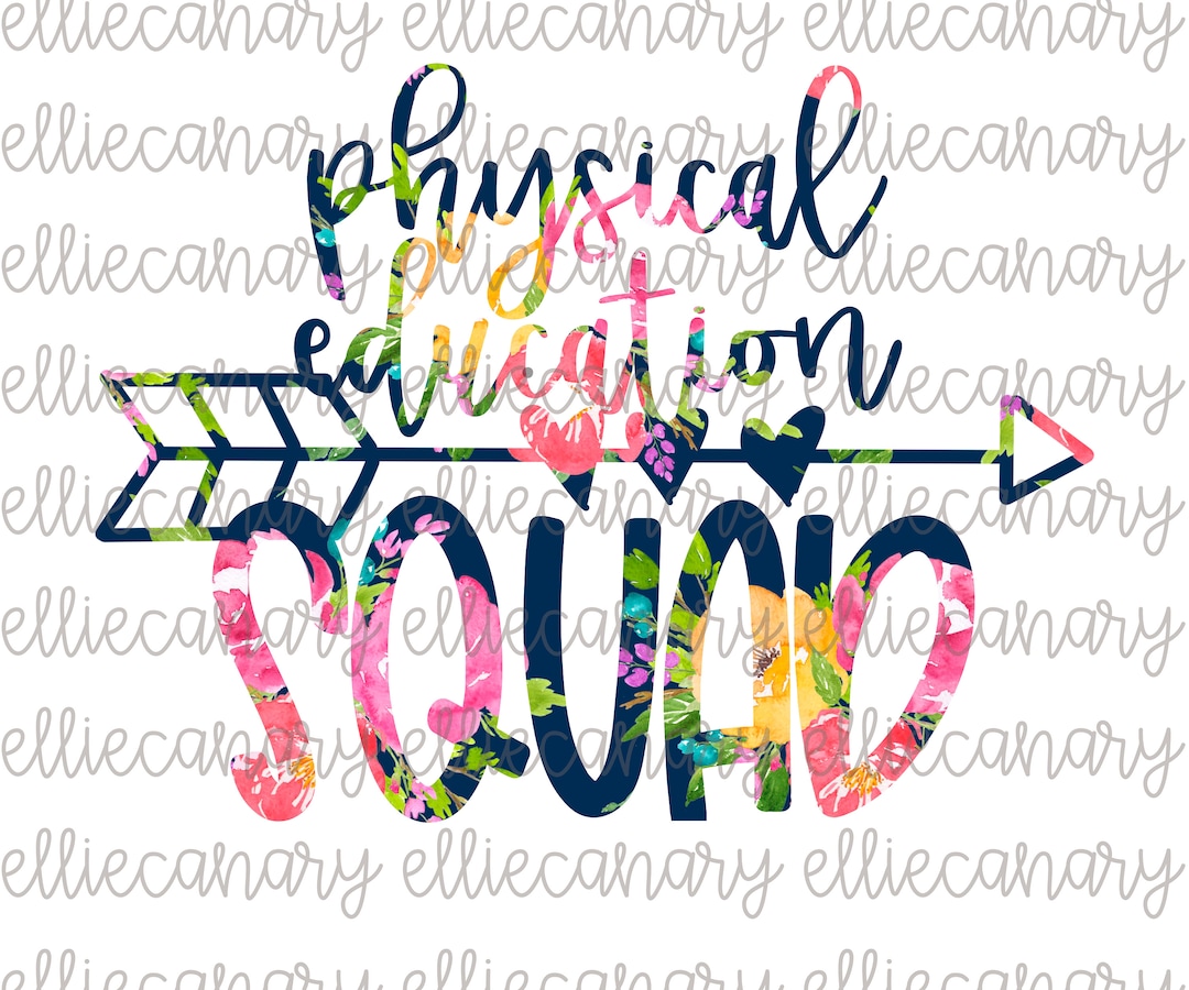 Physical Education Squad PNG, Back to School, Elementary School