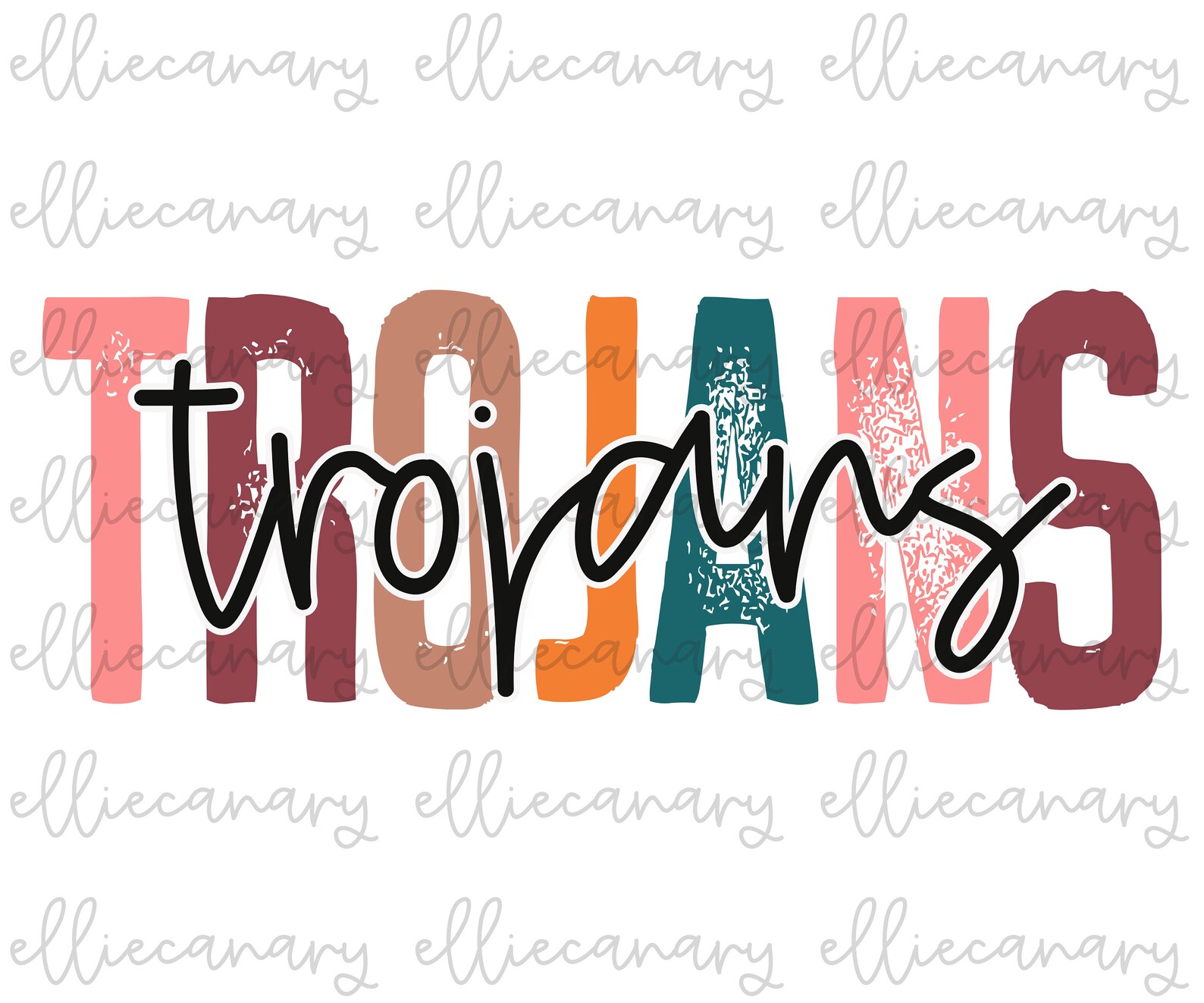 Go Trojans PNG Sports Mom Team Spirit Digital Download - Etsy