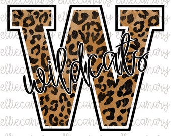 Leopard Wildkatzen PNG - Sport Mama Teamgeist (Digitaler Download)