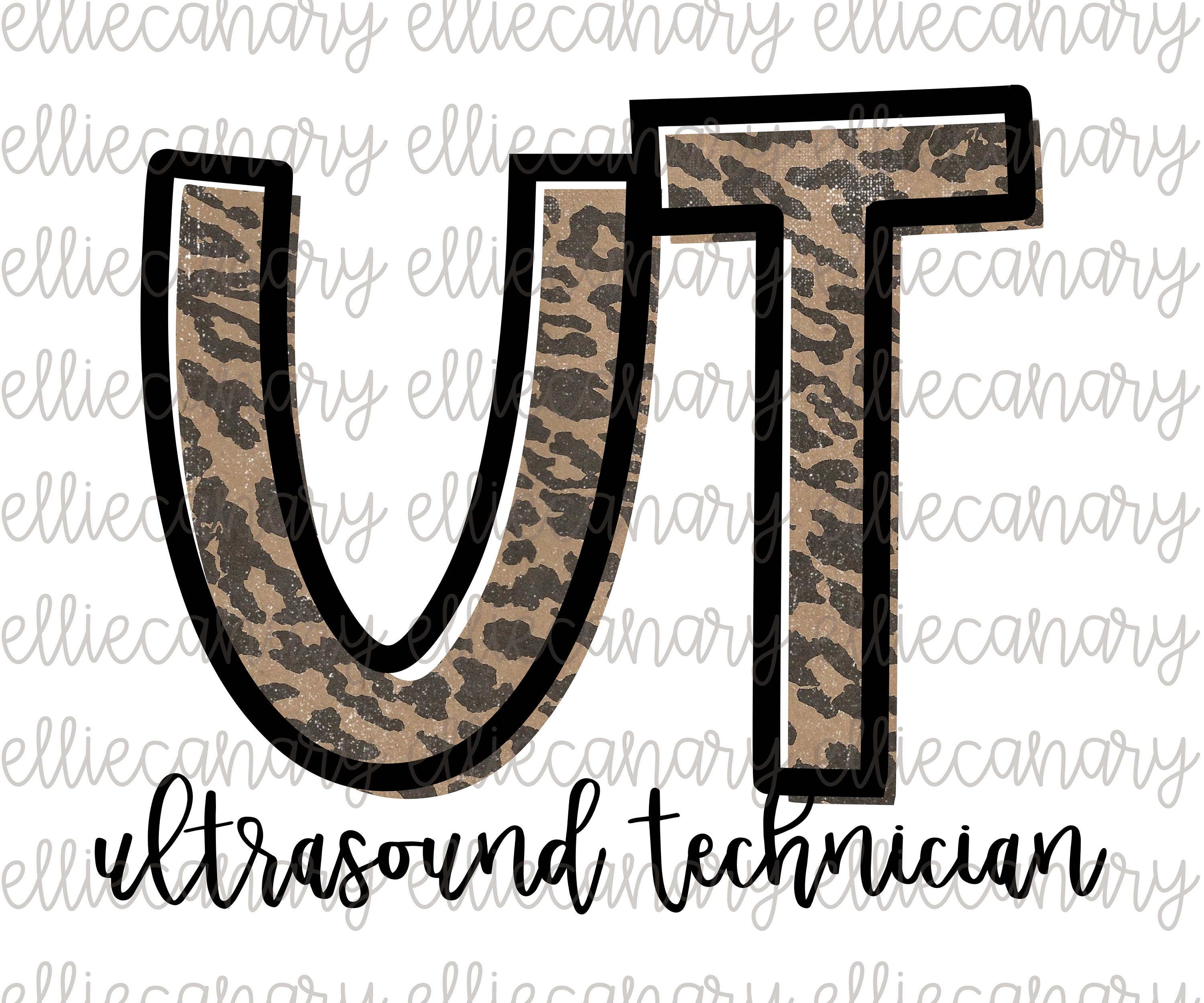 UT png Ultrasound Technician Hospital Emergency Room | Etsy