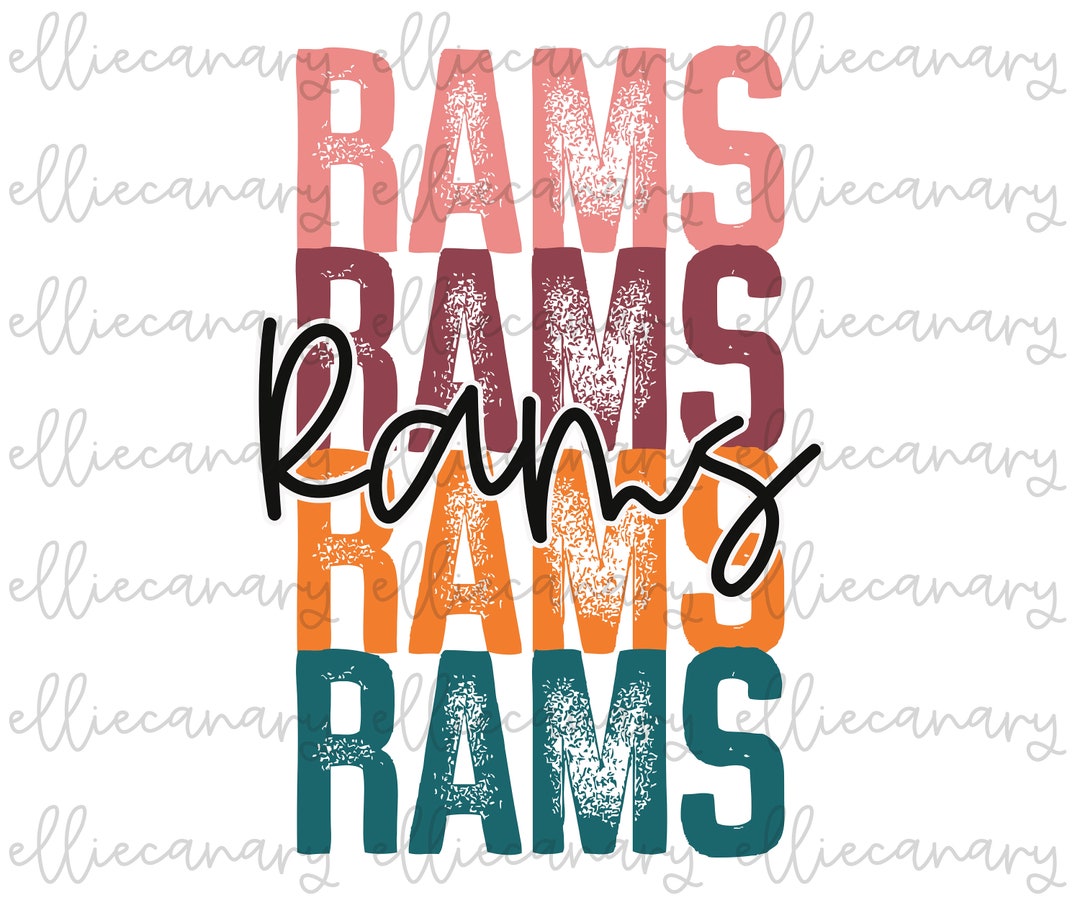 Go Rams PNG Sports Mom Team Spirit, Digital Download, Sublimation ...
