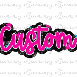 Mascotte personnalisée PNG design damier étoiles lettre d'équipe personnalisée sport maman esprit d'équipe téléchargement numérique Sublimation conception arc-en-ciel lumineux
