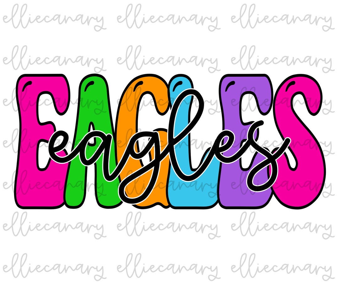 Go Eagles Mascot PNG Sports Mom Team Spirit, Digital Download ...