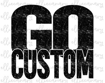 Custom Mascot Team PNG: School Spirit Design (Digital Download)