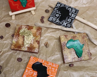 Mini paintings - Africa