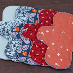 Leak-proof washable pad bundle (organic)