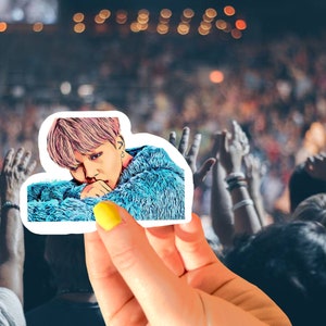 Jimin sticker/ bts stickers/ waterproof vinyl stickers/ paper stickers/ bangtan sonyeondon/ Park Jimin/ bts lover gifts/ kpop/ bts army/cute