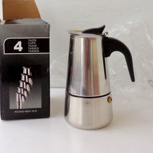 Italian inox 18 10 coffee maker espresso machine, Kitchenware, Barista,  coffee maker  collectibles