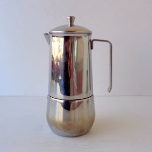 Collectible Italian inox 18 10 coffee maker espresso machine, Kitchenware, Barista,  coffee maker  collectibles