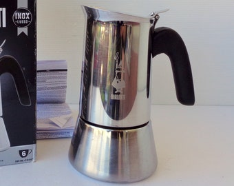 Inox Venus Italian Coffee Maker 6 Cups BIALETTI