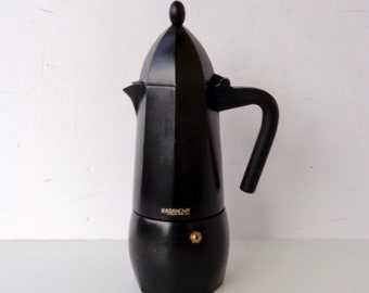 KASANOVA BRAND, Vintage italienische Kaffeemaschine Espressomaschine, Küchenartikel, Barista, alte Kaffeemaschine Sammlerstücke