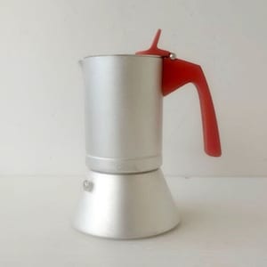 3 cups ,Vintage Italian coffee maker, collection Forma Casa, espresso machine,Kitchenware, Barista, It also works on induction