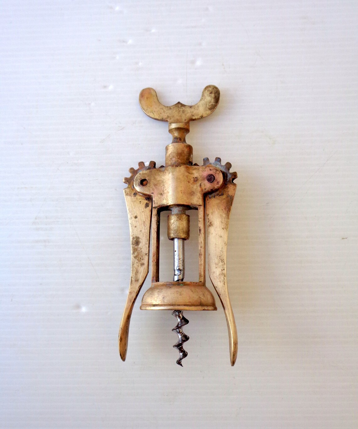 Vintage Brass Corkscrew Made in Italy From the 1980s Length - Etsy