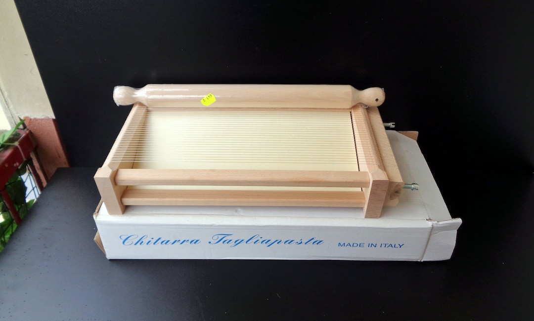 Vintage Italian Classic Pasta Maker for Spaghetti alla Chitarra With