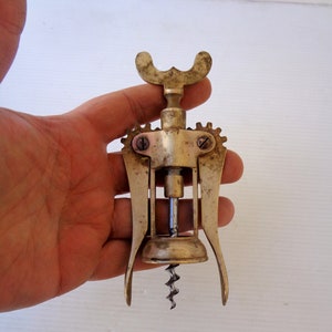 Vintage Brass Corkscrew Made in Italy From the 1980s Length - Etsy