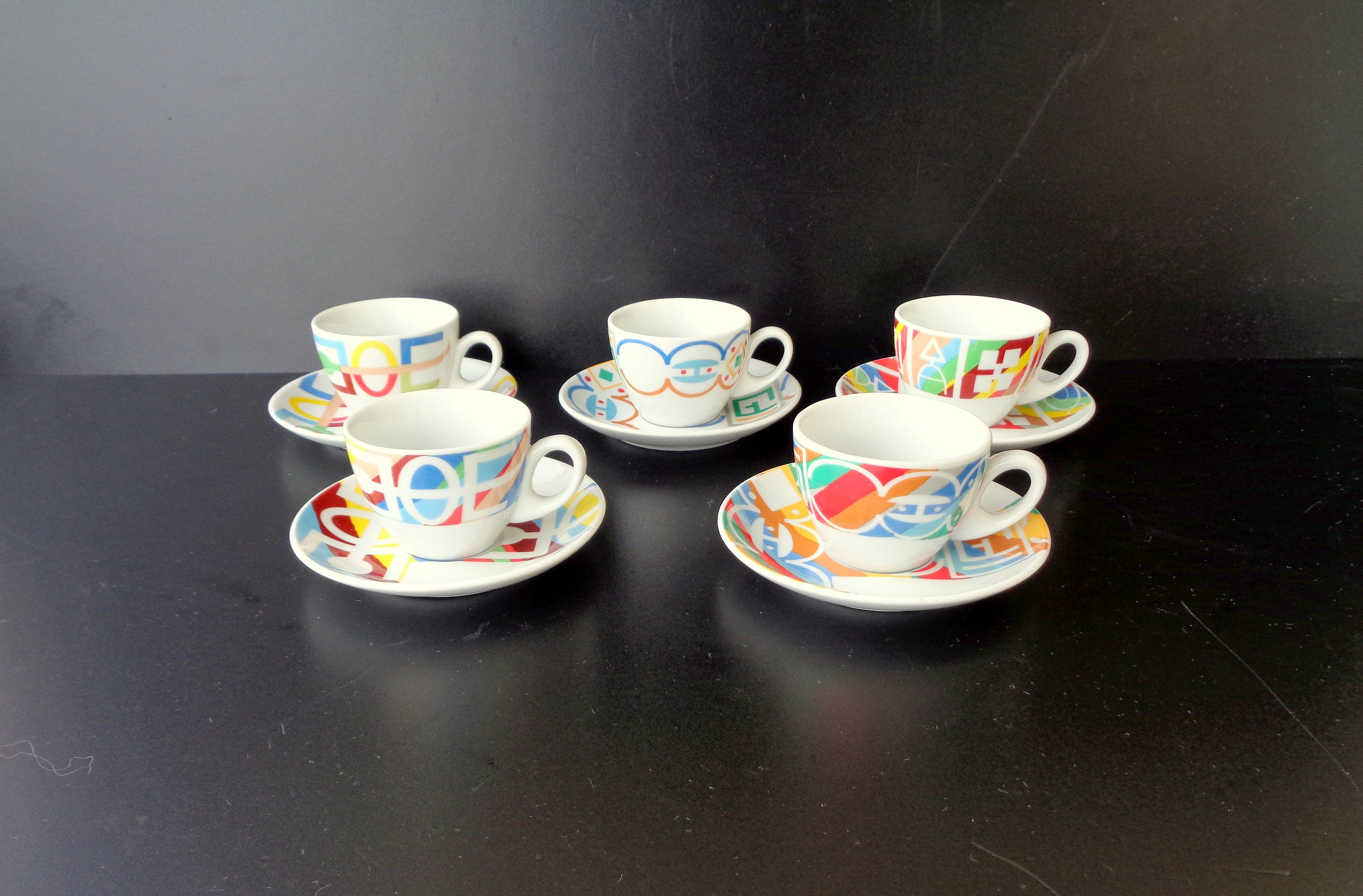 Tasse et soucoupe expresso porcelaine Porto de Futebol FC Porto VINTAGE