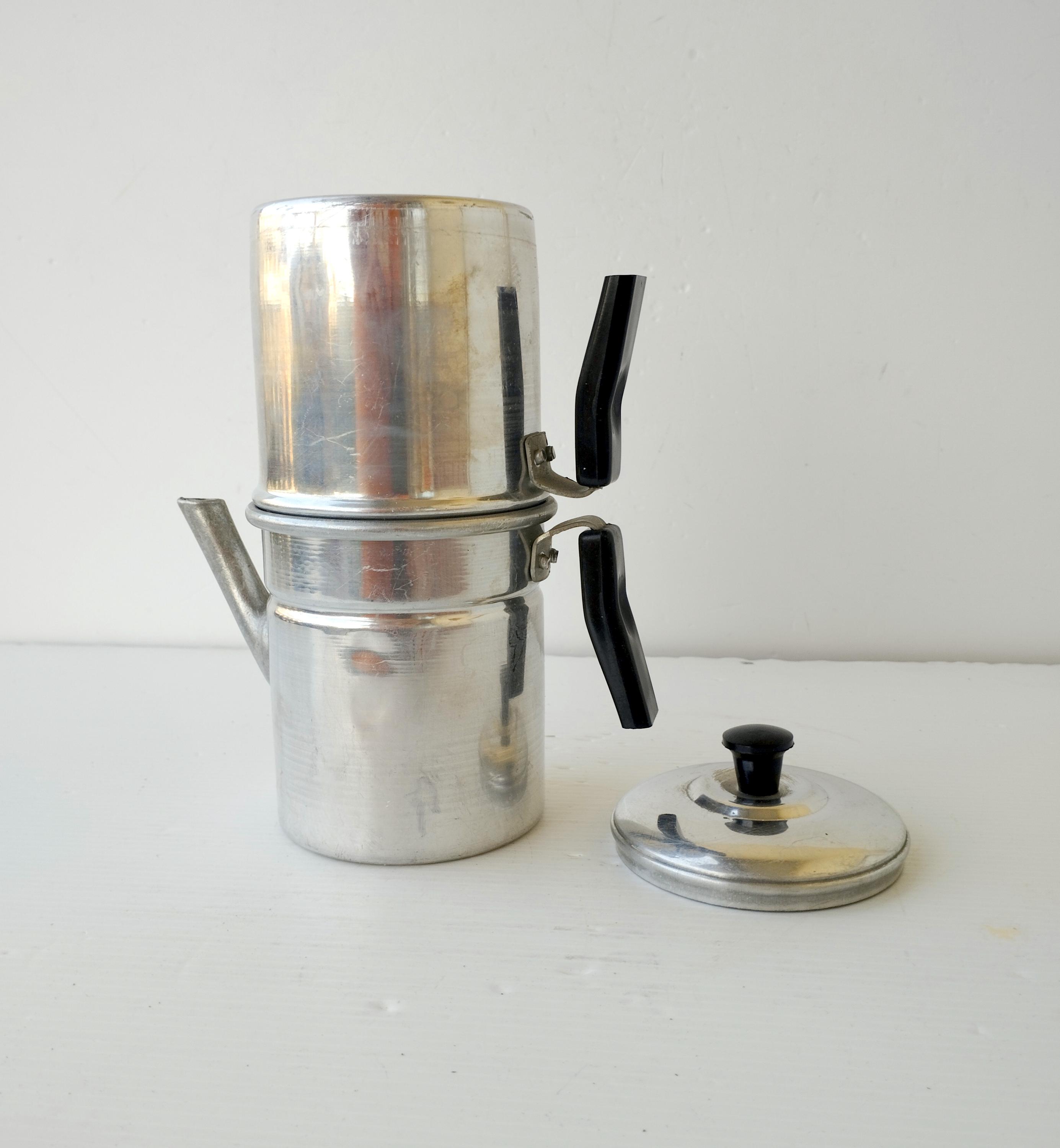 joseph 90年代　made in ITALY 4 Cups, ILSA Brand , Neapolitan Coffee Maker, Completely in Pure