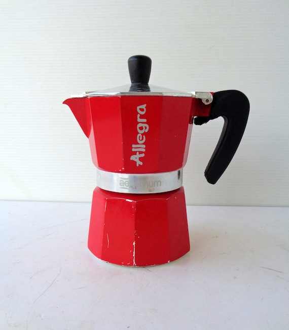 Vintage Italian Coffee Maker Espresso Machine, Kitchenware