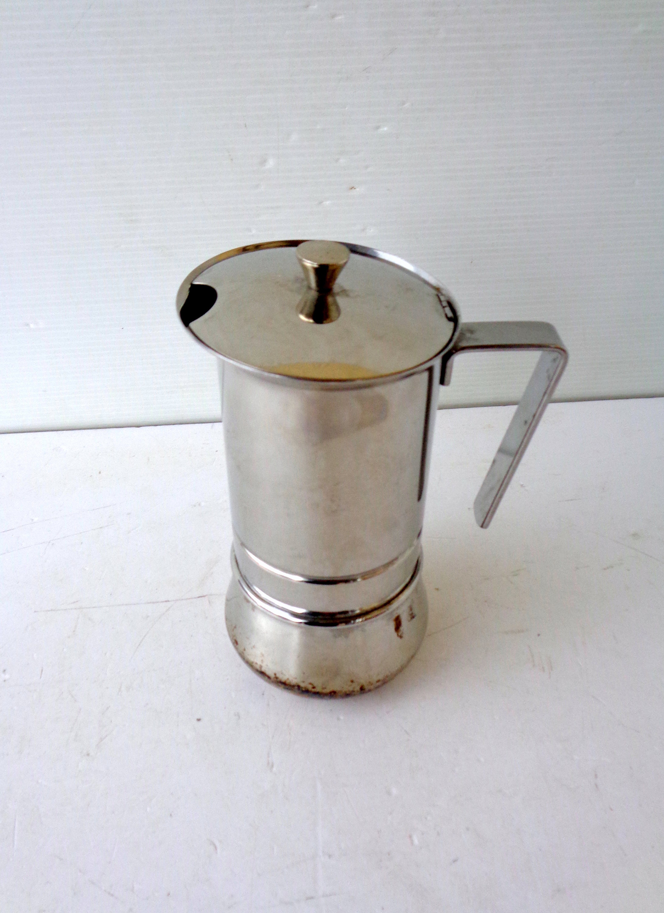 Italian Large Inox 18-10 Coffee Maker Espresso Machine, Kitchenware,  Barista, Old Coffee Maker Collectibles -  Hong Kong