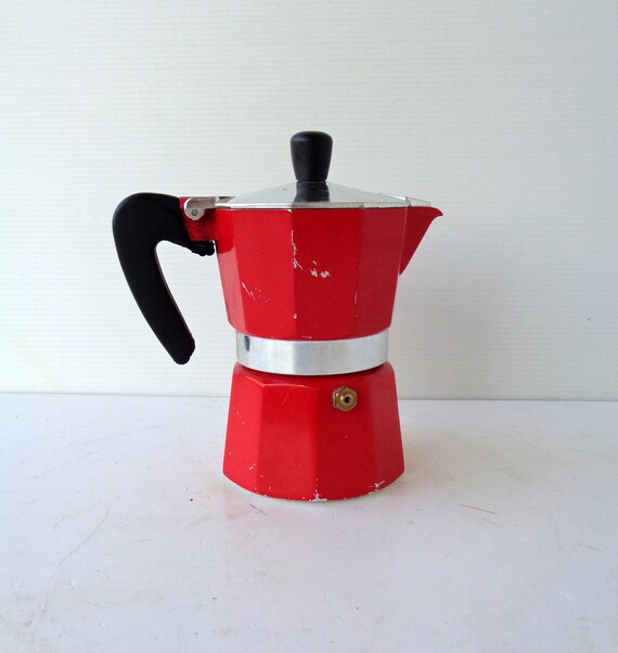 Vintage Italian coffee maker espresso machine Barista Kitchenware old