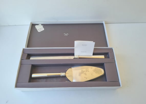 Vera Wang Wedgwood Love Cake Knife E Server, 2pc, Stainless