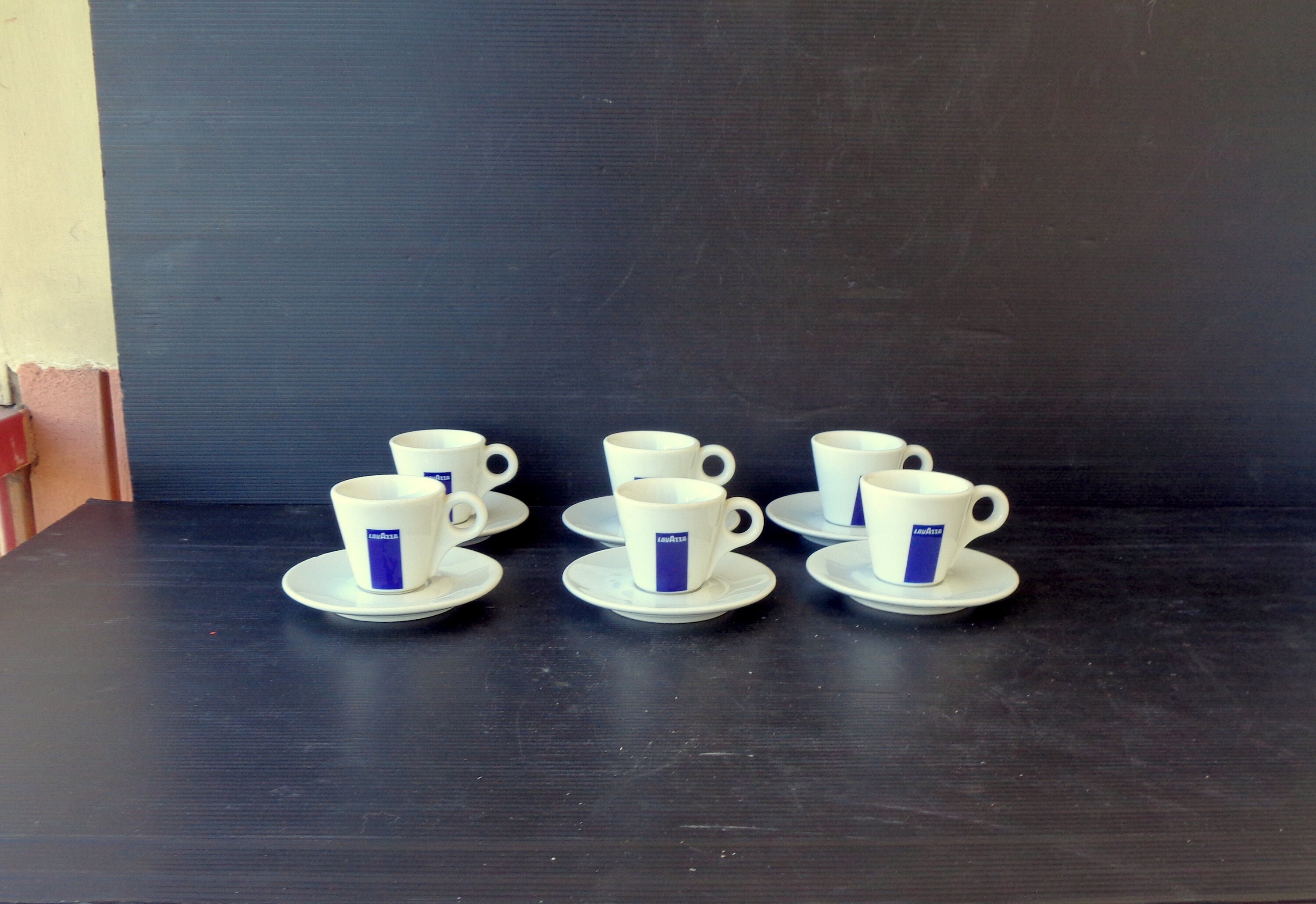 Lavazza, Cafe Des Arts Espresso Cups and Plates, Designer Cups, Tognana,  Espresso Mugs 