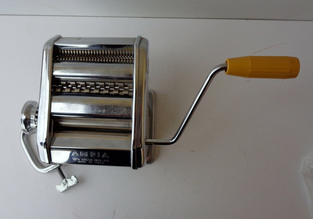 Stainless Steel Pasta Rolling Machine Ampia Brand Like Etsy