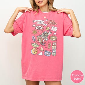 Retro Toy Story Comfort Colors Shirt You've Got A Friend Tee Woody Buzz Rex Hamm Disney Friends Trip Shirt image 12
