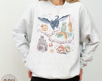 Orlando Epic Universe Sweatshirt Hoodie, Family Trip 2026 Pullover, Dragon Adventure Park Sweater