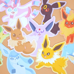 Naklejki winylowe Eeveelution