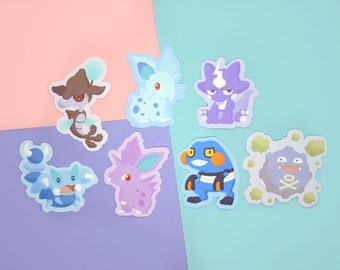 ポケモン第5世代 494-649 ビニールステッカーシート | ミニステッカー