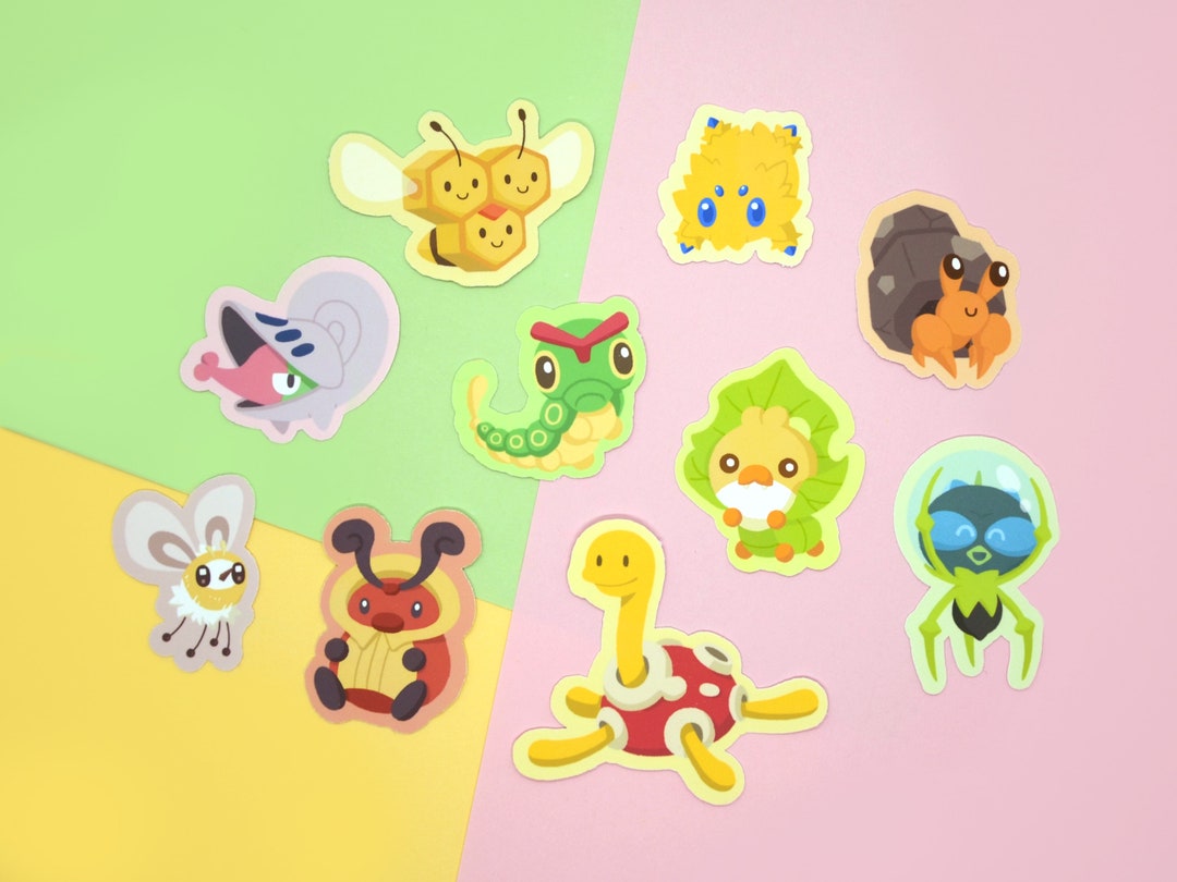 Bug Vinyl Stickers - Etsy