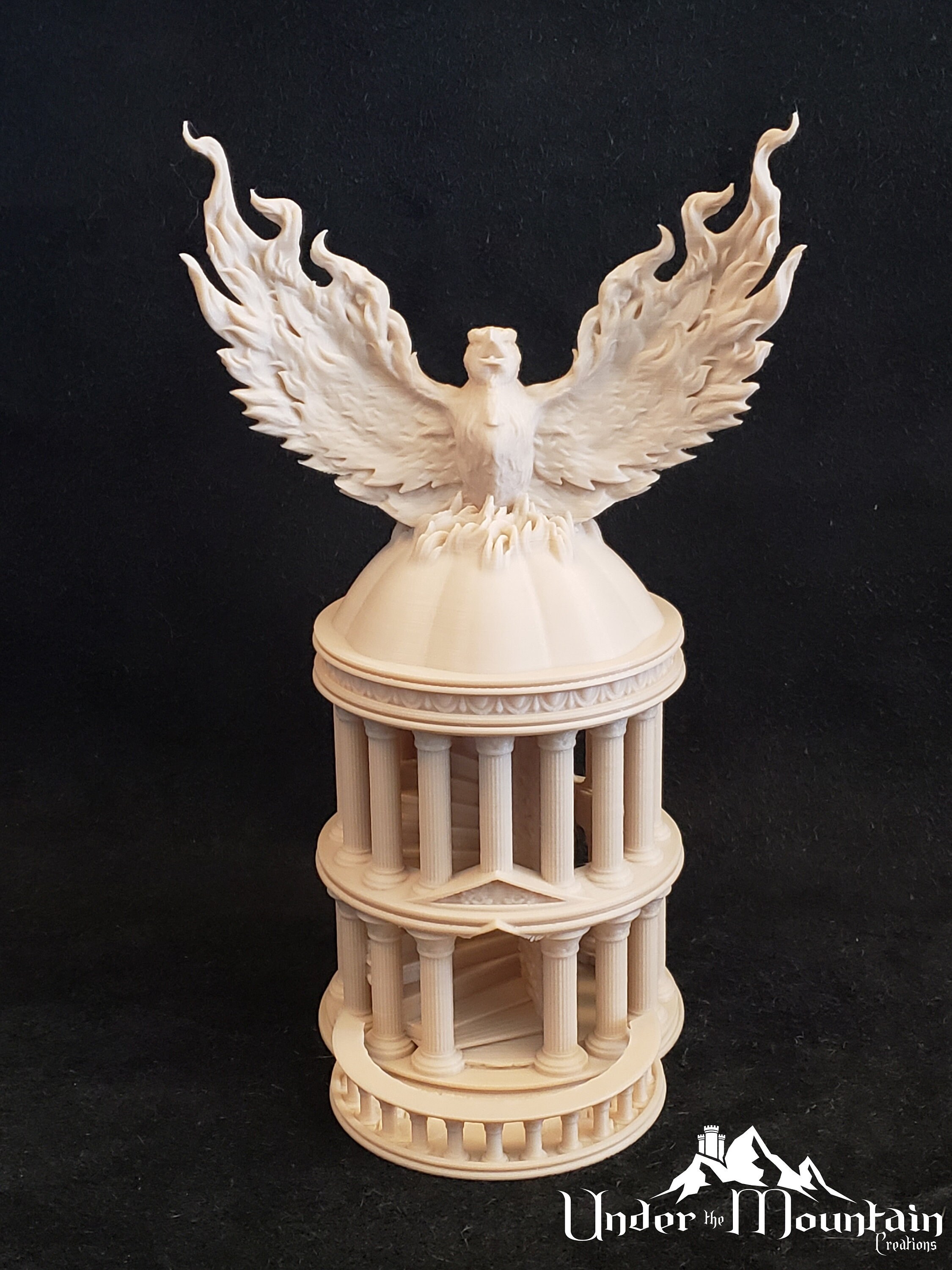 Phoenix Dice Tower by Fates End for Tabletop Games Etsy