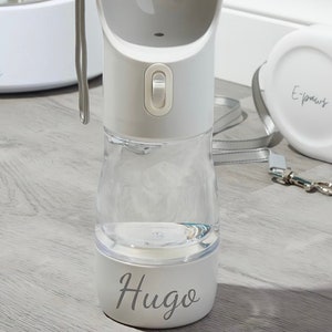 Garrafa de água/guloseimas personalizada para cães de estimação Compartimento personalizado para garrafas de água para animais de estimação - Epaws Essentials - Personalização