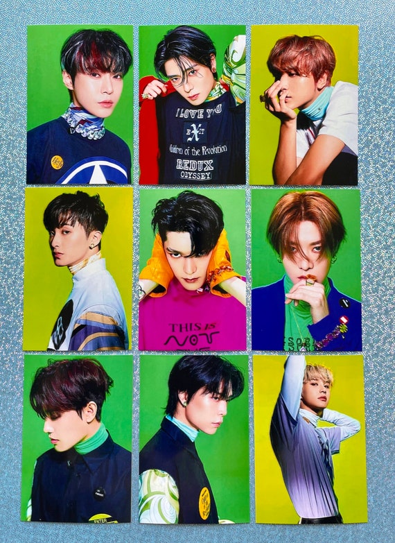 NCT 127 STICKER Teaser Photocards Ver.sticky A Etsy