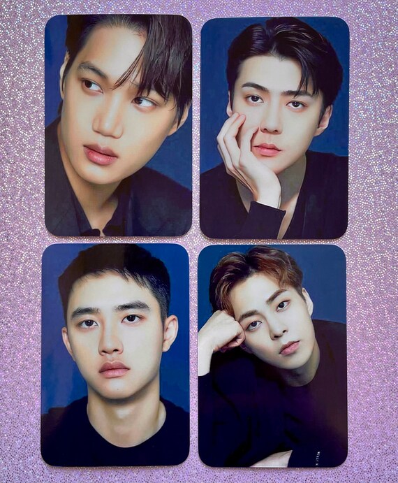 KAI peaches Photocards set of 4 EXO Photocards Kai 2nd 