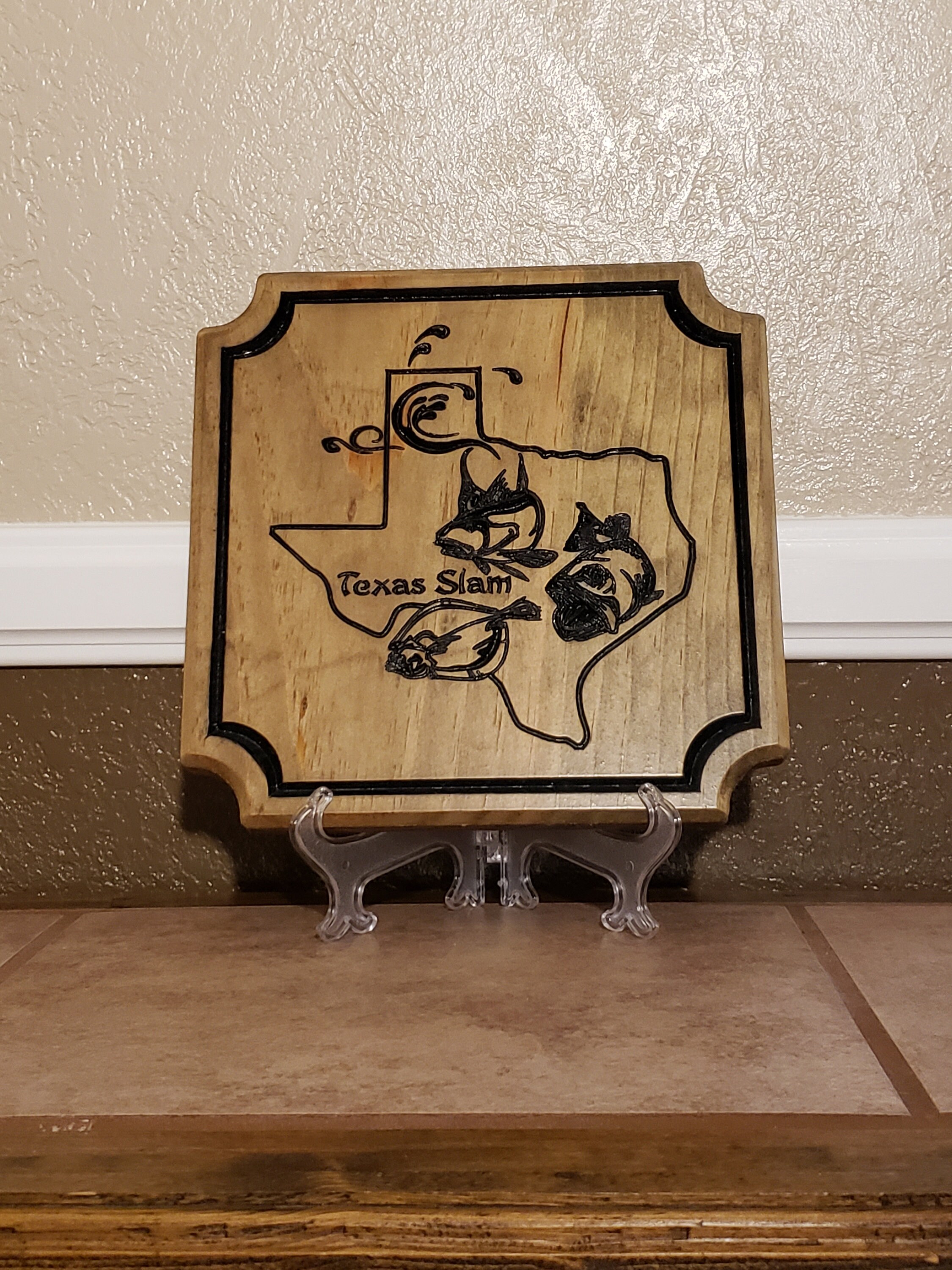 TEXAS SLAM PLAQUE Etsy