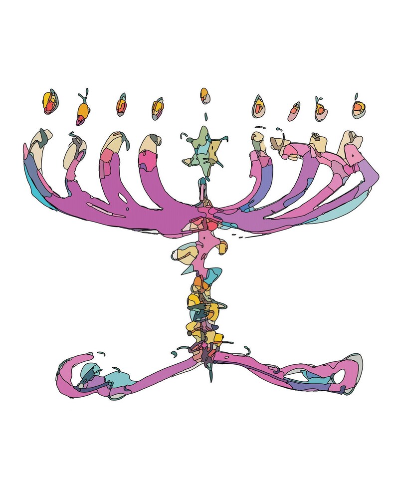 Menorah6 Etsy