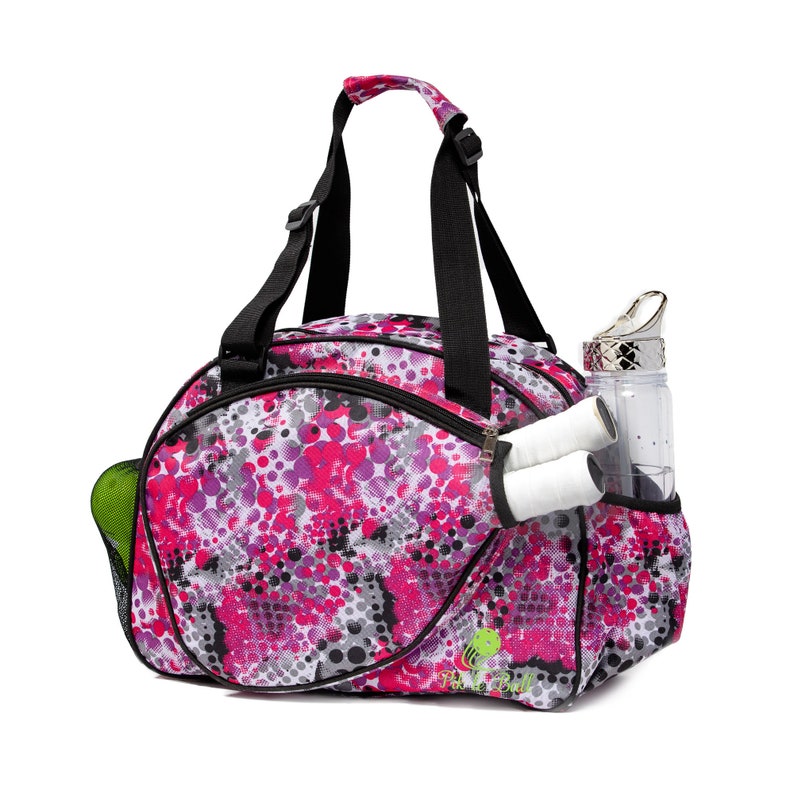 Pikleball Womens Pickleball Tote Bag. Water Bottle Holder Etsy