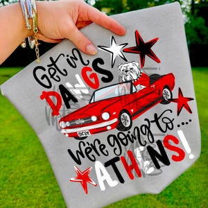 Georgia Shirt, Georgia Football Shirt, Get In Dawgs, UGA Shirt, Football Shirt