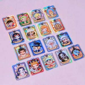 Sticker holographique tarot une pièce uniquement