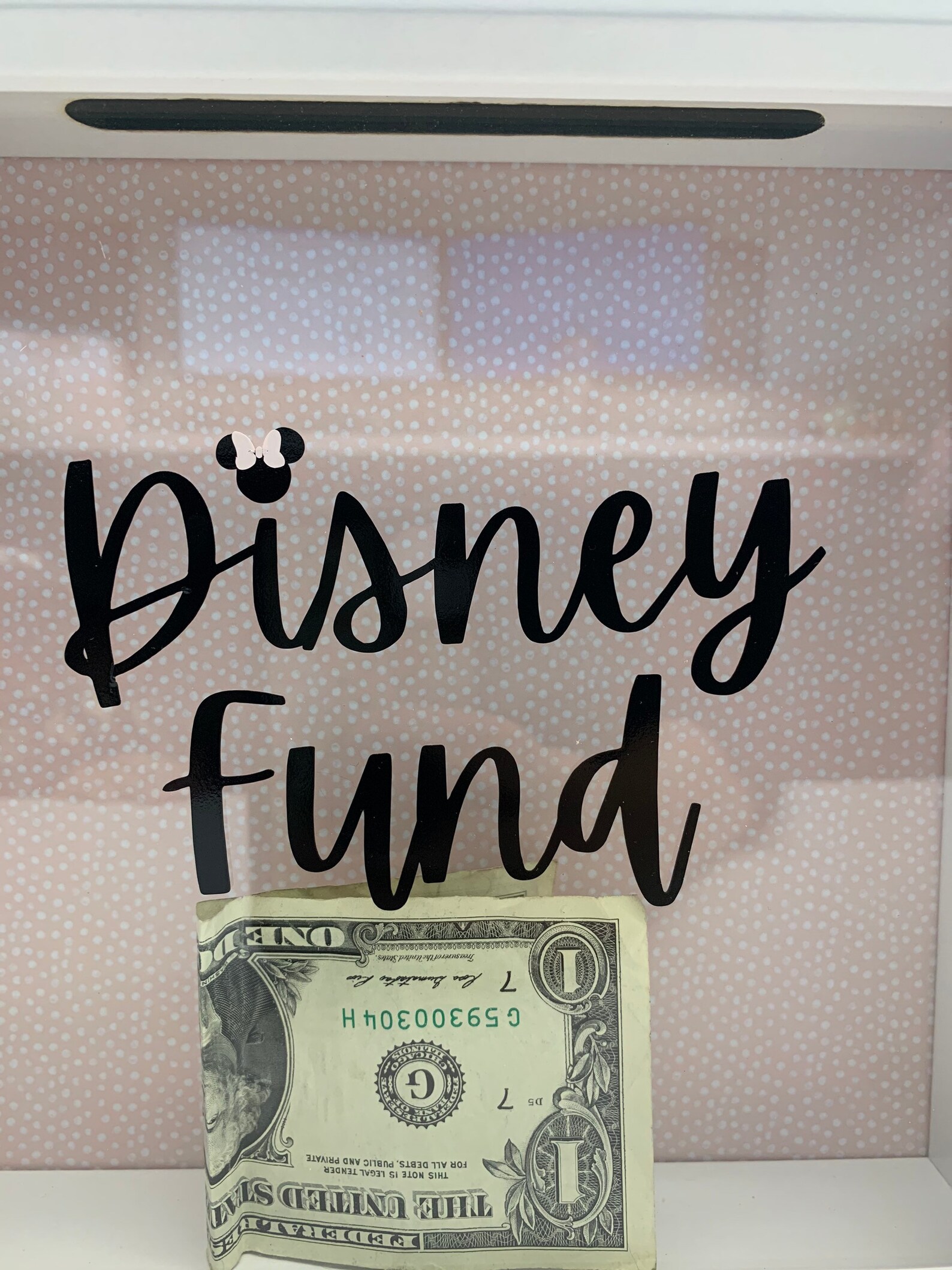 Disney Fund Money Box Etsy