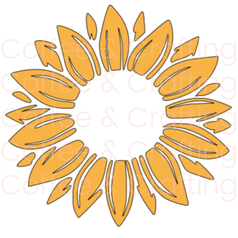 Download Sunflower Starbucks Cold Cup Svg and Png only | Etsy