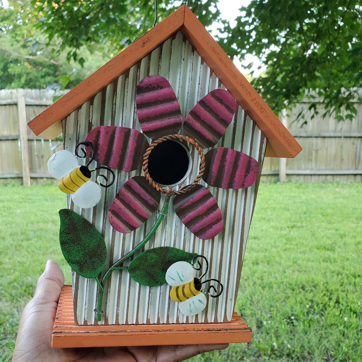 Gourd Birdhouse Country Cottage Style and Easy to Clean 