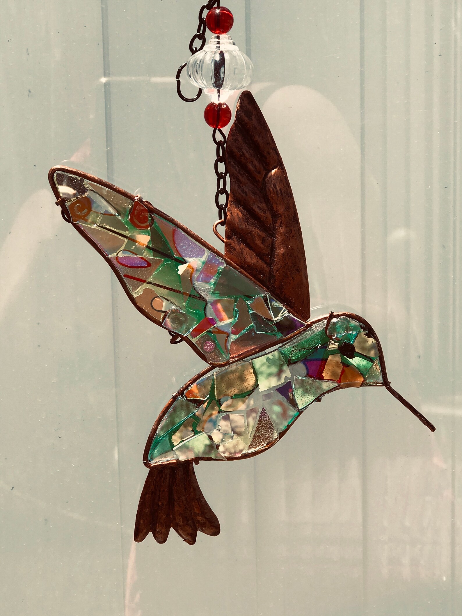 Hummingbird SUNCATCHER...SUNCATCHERS....Sparkly Etsy