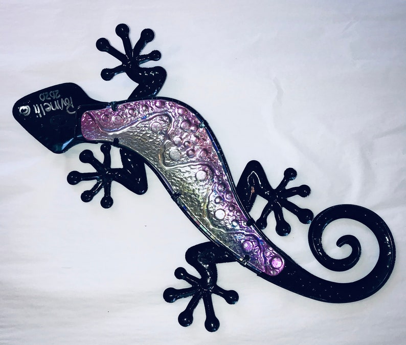 Gecko Yard Art....Gecko Wall Decor....Gecko Garden | Etsy