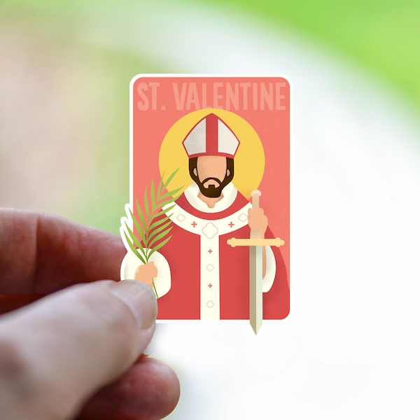 St. Valentine Sticker | Catholic Sticker