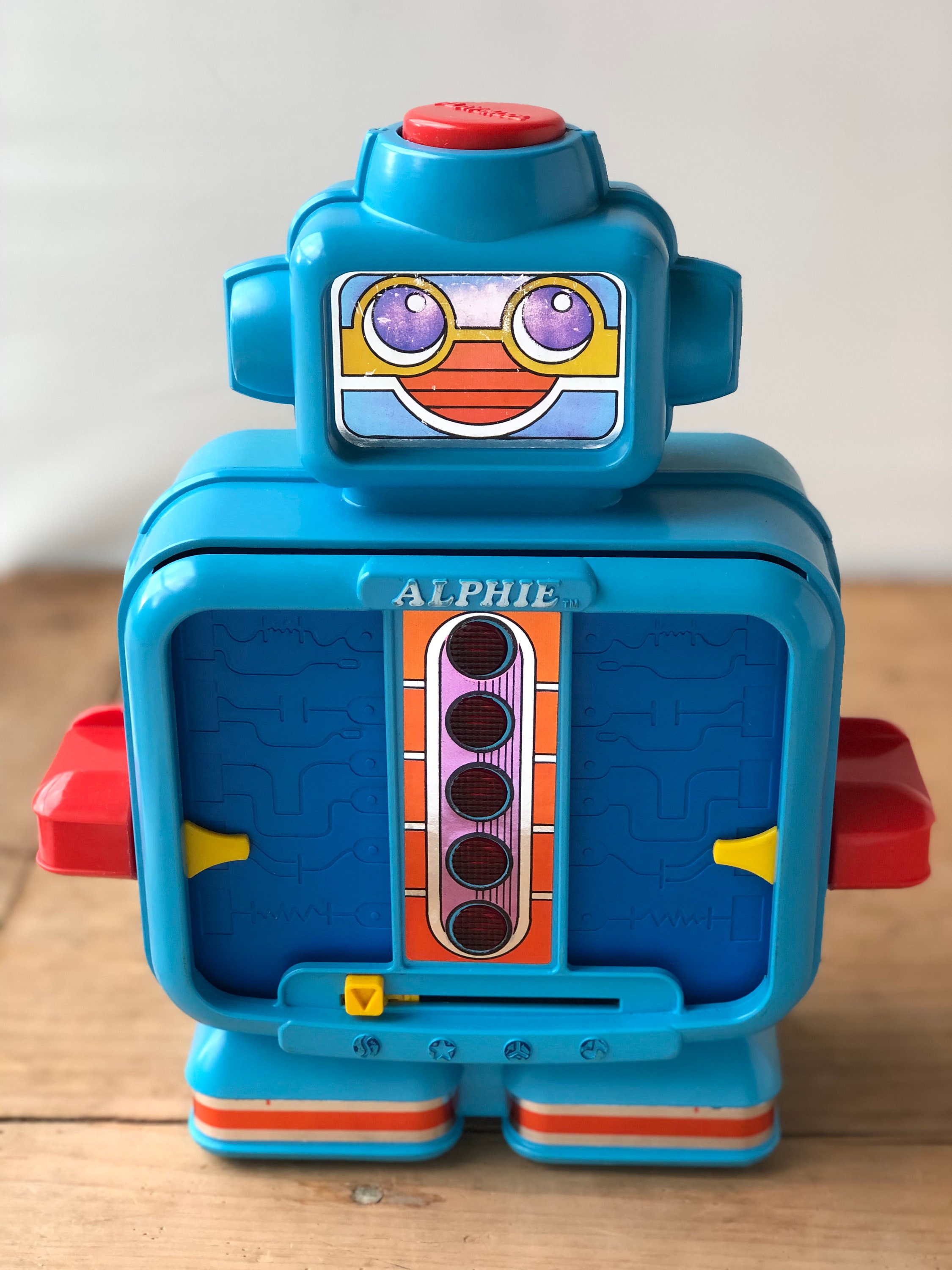 Fisher Price ALPHIE The Electronic Robot Play Skool 1978 Toy | Etsy